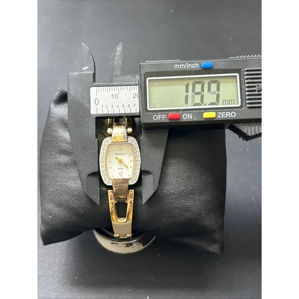 Armitron MOP Dial Gold Tone Women’s Quartz Watch